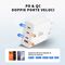 Tech-Protect NC120W-GAN 4-Port 120W Wall Charger - White