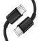 Tech-Protect NCA45W-GAN 2-Port 45W Wall Charger with USB-C Cable - Black