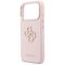 Guess FW Resin Logo Case for iPhone 17 Pro - Pink