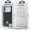 Karl Lagerfeld Karl &amp; Choupette Head Pins Saffiano MagSafe Case for iPhone 17 Pro Max - Black