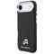 Karl Lagerfeld Karl &amp; Choupette Head Pins Saffiano MagSafe Case for iPhone Air - Black