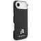 Karl Lagerfeld Karl &amp; Choupette Head Pins Saffiano MagSafe Case for iPhone Air - Black