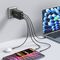 Tech-Protect NC240W-GaN 4-Port 240W Wall Charger - Black
