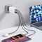 Tech-Protect NC240W-GaN 4-Port 240W Wall Charger - White