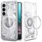 Spigen Ultra Hybrid Mag MagSafe Case for Samsung Galaxy S26 Zero One - Clear and White