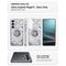Spigen Ultra Hybrid Mag MagSafe Case for Samsung Galaxy S26 Zero One - Clear and White