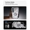 Spigen Ultra Hybrid Mag MagSafe Case for Samsung Galaxy S26 Zero One - Clear and White