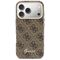 Guess 4G Script MagSafe Case for iPhone 17 Pro - Brown