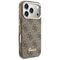 Guess 4G Script MagSafe Case for iPhone 17 Pro - Brown