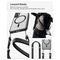 Spigen Ultra Hybrid Mag MagSafe Case for Samsung Galaxy S26+ - Clear Black