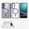Spigen Ultra Hybrid Mag MagSafe Case for Samsung Galaxy S26+ - Clear Navy Blue