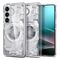 Spigen Ultra Hybrid Mag MagSafe Case for Samsung Galaxy S26+ Zero One - Clear and White