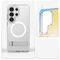 Spigen Ultra Hybrid S Mag MagSafe Case for Samsung Galaxy S26 Ultra - Clear and White