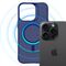 3mk Smoke MagCase for iPhone 16 Pro Max - Blue-Translucent