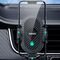 Dudao F2+ smartphone holder for the air vent with clamp - black | Techbox