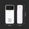 Dudao K15Max 30000mAh PD 22.5W Powerbank with USB-C and Lightning Cables - White | Techbox