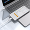 Dudao L25SC 60W USB-C - USB-C Cable with Soft Silicone Braid 2m - White | Techbox