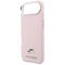 Karl Lagerfeld Karl &amp; Choupette Head Pins Saffiano MagSafe iPhone Air Case - Pink