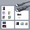PD60W USB-C to USB-C Digital Display 1.2m Nylon Cable - black
