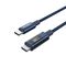 PD60W USB-C to USB-C Digital Display 1.2m Nylon Cable - blue