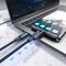 PD60W USB-C to USB-C Digital Display 1.2m Nylon Cable - blue