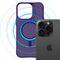 3mk Smoke MagCase for iPhone 16 Pro Max - Purple-Translucent