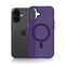3mk Smoke MagCase for iPhone 16 - purple-translucent