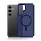 3mk Smoke MagCase for Samsung Galaxy S25 - Blue-Translucent