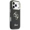 Guess IML 4G Script Metal case for iPhone 17 Pro - black