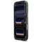 Guess IML Glitters Script Strap MagSafe Case for iPhone 17 Pro - Black