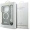 Guess IML Glitters Script Strap MagSafe Case for iPhone 17 Pro - Black
