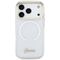 Guess IML Gradient Script Metal MagSafe Case for iPhone 17 Pro - White