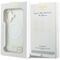 Guess IML Gradient Script Metal MagSafe Case for iPhone 17 - White