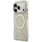 Guess IML Peony Dot MagSafe Case for iPhone 17 Pro - Beige