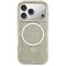 Guess IML Peony Dot MagSafe Case for iPhone 17 Pro - Beige