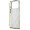 Guess IML Peony Dot MagSafe Case for iPhone 17 Pro - Beige