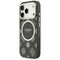 Guess IML Peony Dot MagSafe Case for iPhone 17 Pro - Black