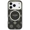 Guess IML Peony Dot MagSafe Case for iPhone 17 Pro - Black