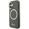 Guess IML Script Metal MagSafe Case for iPhone 17 - Black