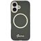 Guess IML Script Metal MagSafe Case for iPhone 17 - Black
