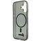 Guess IML Script Metal MagSafe Case for iPhone 17 - Black