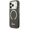 Guess IML Script Metal MagSafe Case for iPhone 17 Pro - Black