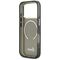 Guess IML Script Metal MagSafe Case for iPhone 17 Pro - Black
