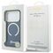 Guess IML Script Metal MagSafe Case for iPhone 17 Pro - Blue
