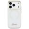 Guess IML Script Metal MagSafe Case for iPhone 17 Pro - Clear
