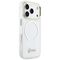 Guess IML Script Metal MagSafe Case for iPhone 17 Pro - Clear
