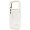 Guess IML Script Metal MagSafe Case for iPhone 17 Pro - Clear