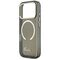 Guess IML Script Metal MagSafe Case for iPhone 17 Pro Max - Black
