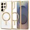 Tech-Protect MagFlex Case for Samsung Galaxy S26 Ultra - Transparent Gold