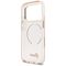 Guess IML Script Metal MagSafe Case for iPhone 17 Pro - Pink